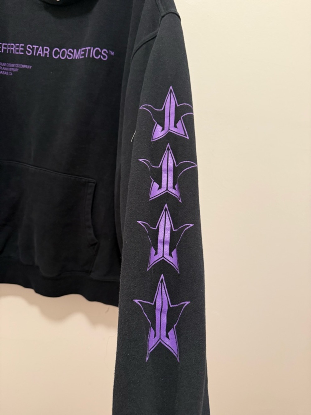 Jeffree Star Hoodie Unisex Size Large Cosmetics Sweatshirt Graphic Anniversary - Picture 2 of 5